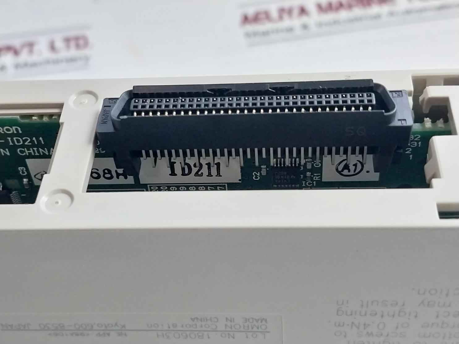 Omron Cs1W-id211 Plc I/O Module C200H-bc –V 250Vac 24Vdc 7Ma 50W 2A/P 8A/C 16A/U