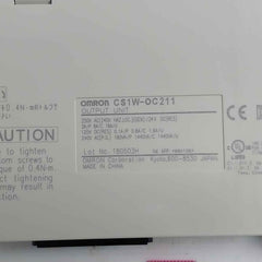 Omron Cs1W-oc211 Plc I/O Module C200H-bc -v 24Vdc 50W 250V Ac Id211 C200Hw-pd024