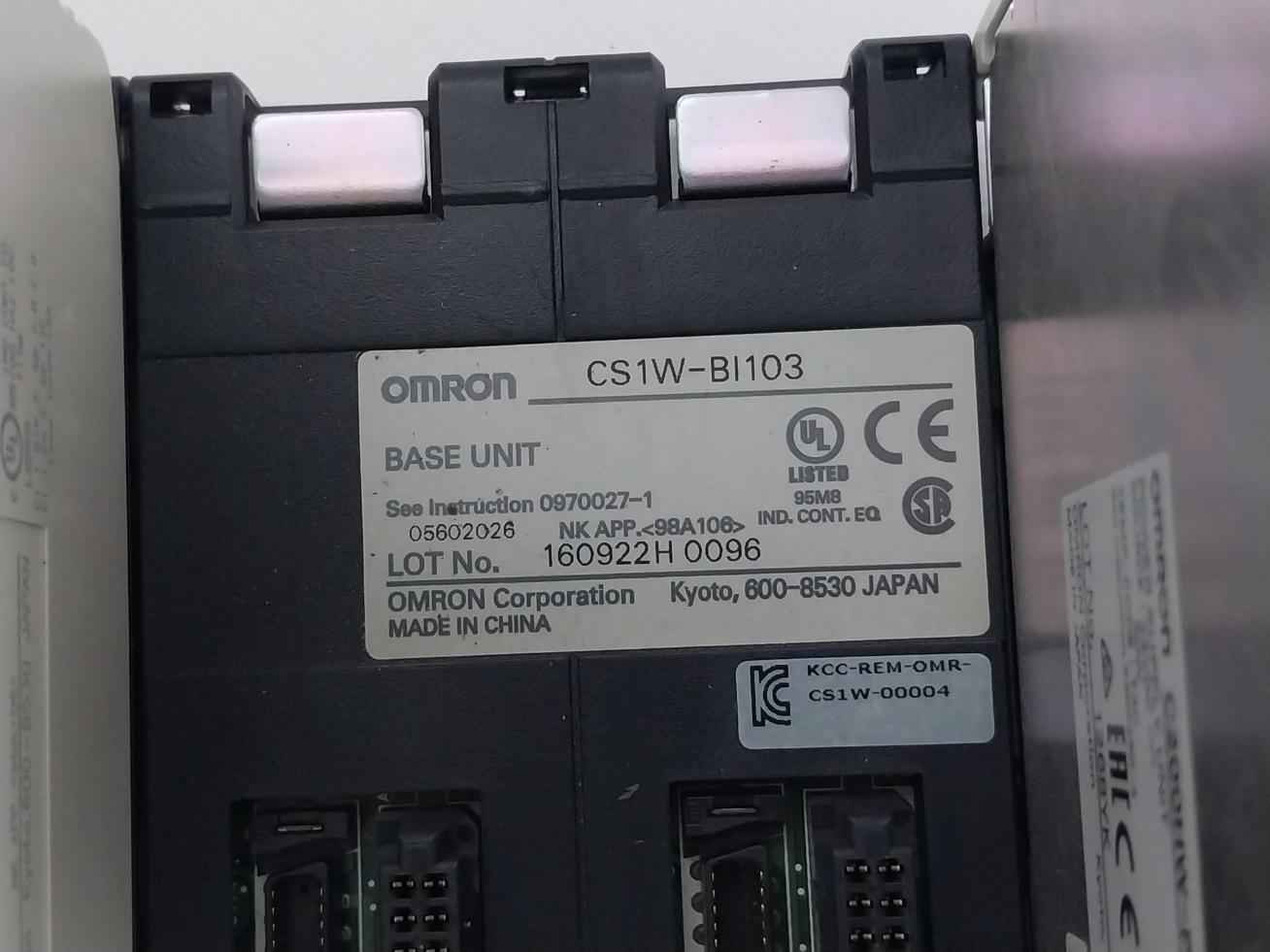 Omron Cs1W-oc211 Plc I/O Module C200H-bc -v 24Vdc 50W 250V Ac Id211 C200Hw-pd024