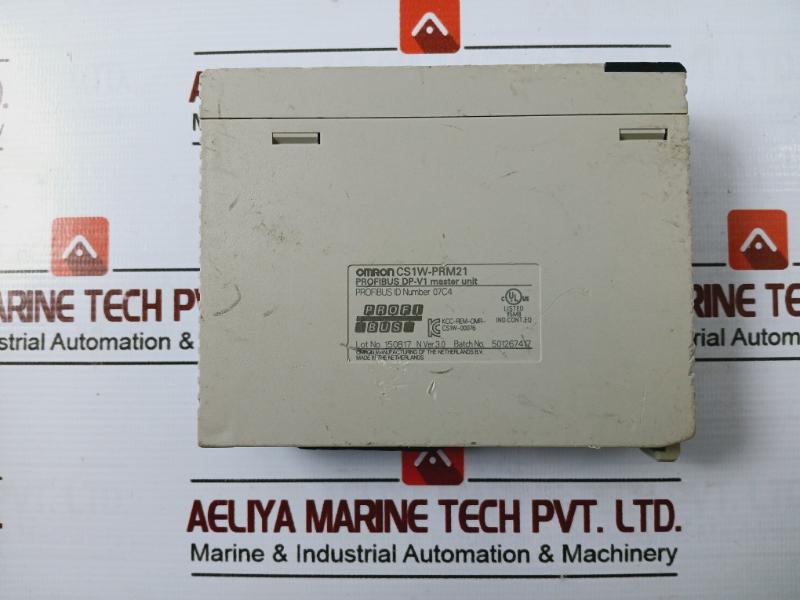 Omron Cs1W-prm21 Profibus Dp-v1 Master Unit Ver. 3.0