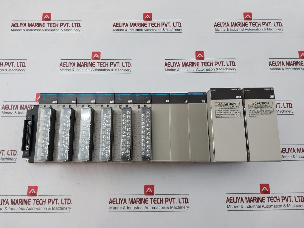 Omron Cs1W-sp001, Cs1D-pa207R Plc System 8 Points Cs1W-ad081-v1