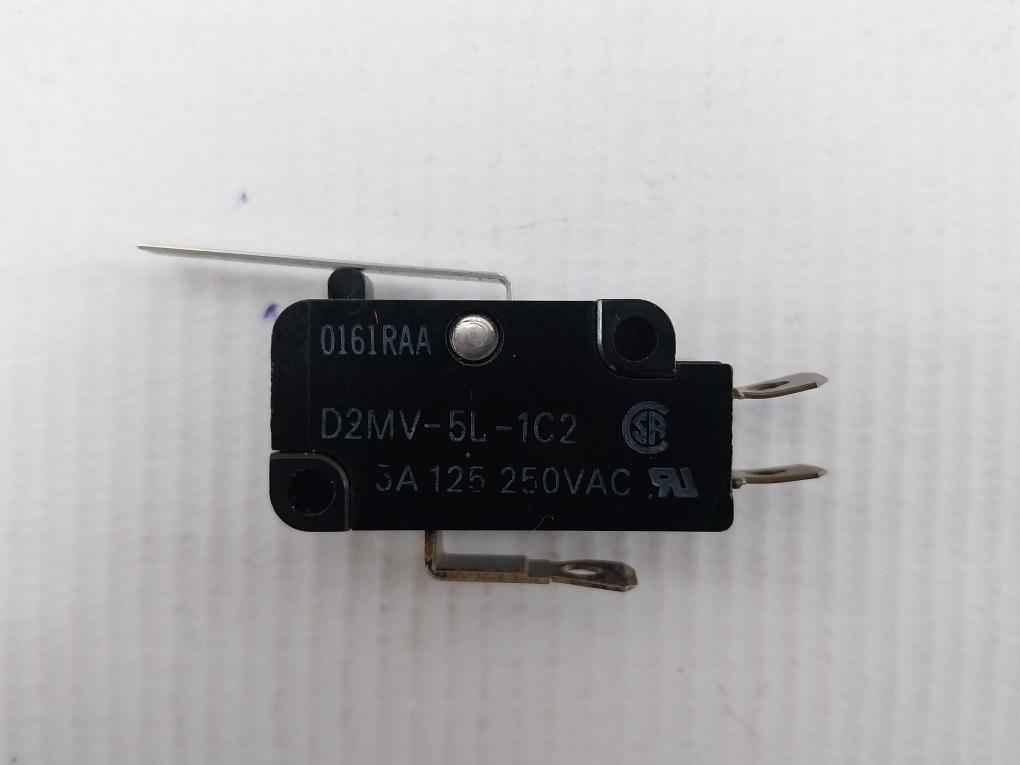 Omron D2Mv-5L-1C2 Miniature Basic Switch 3A 250V