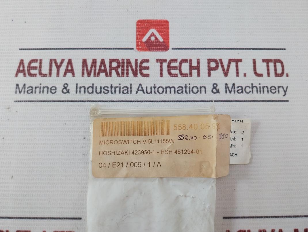 Omron D2Vw-5L1B-3M-138 Micro Switch 5A 125 250Vac