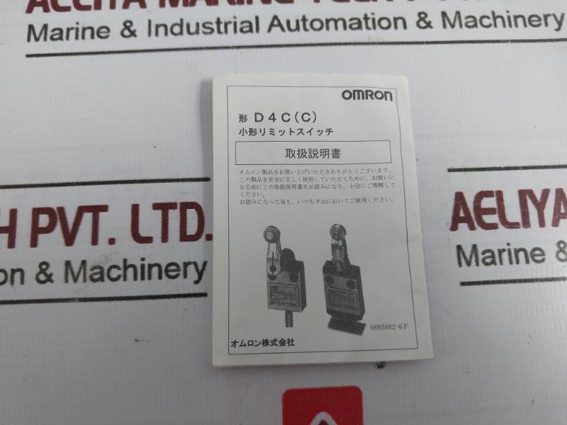 Omron D4C-3002-m1Gj General-purpose Limit Switch En60947-5-1 Dc-12 2A/30V
