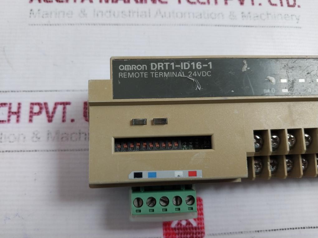 Omron Drt1-id16-1 Transistor Remote Input Terminals With 16 Point
