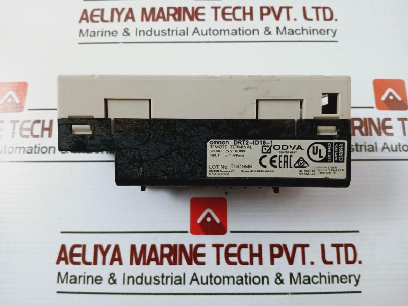 Omron Drt2-id16-1 Device Net Digital Input Unit Screw Terminal Block 24Vdc