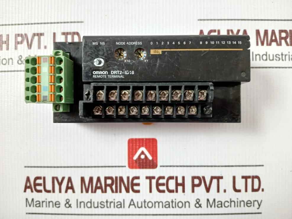 Omron Drt2-id16 Digital Input Unit 24V Dc 6 Ma