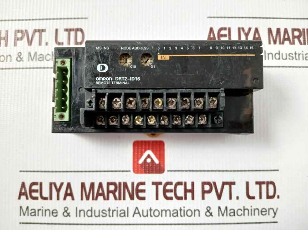Omron Drt2-id16 Digital Input Unit 24V Dc 6 Ma