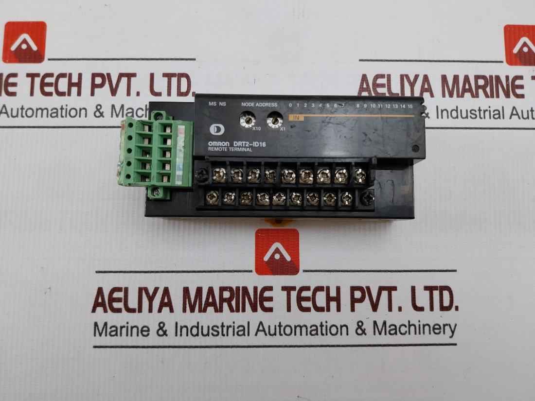 Omron Drt2-id16 Digital Input Unit 24V Dc 6 Ma