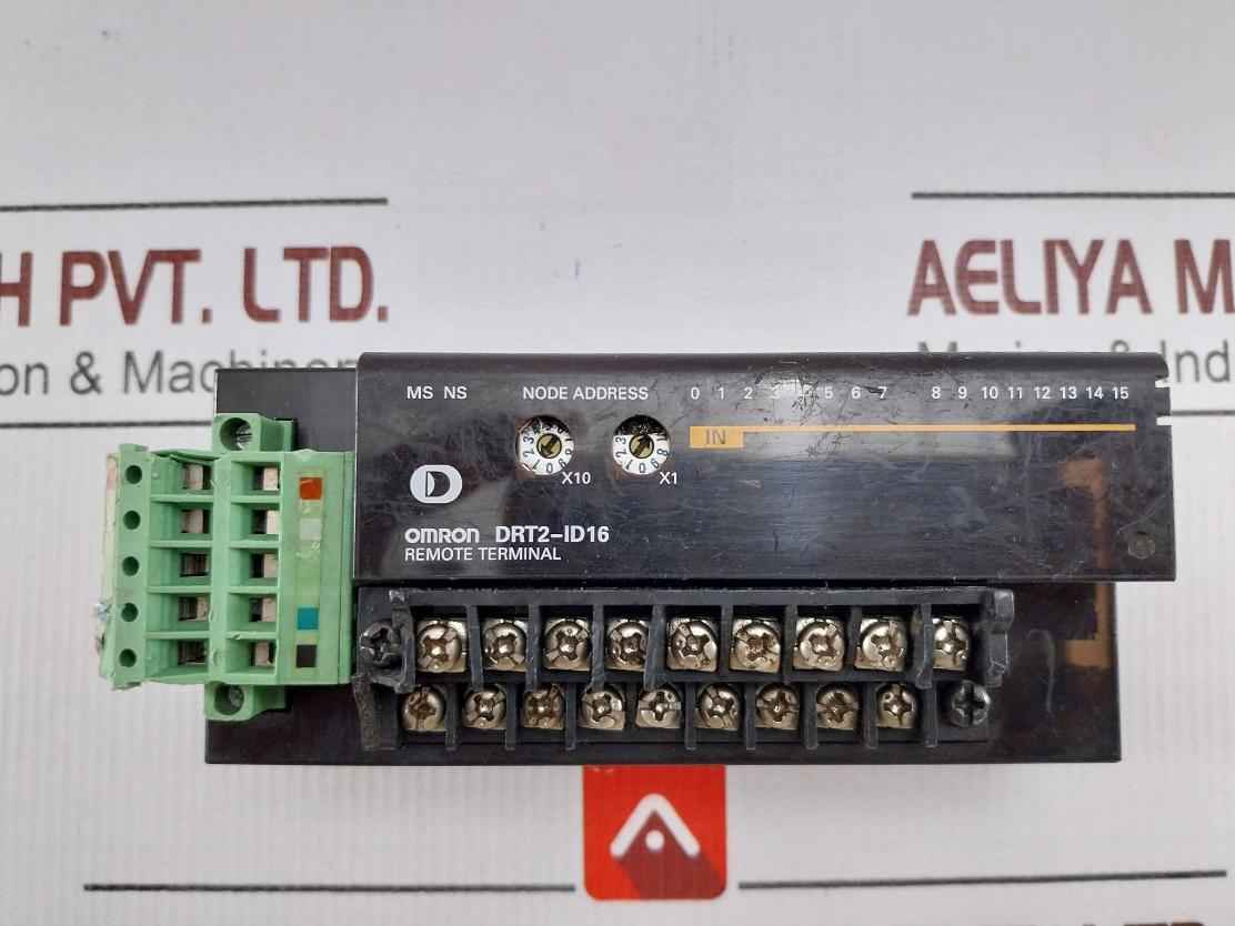 Omron Drt2-id16 Digital Input Unit 24V Dc 6 Ma