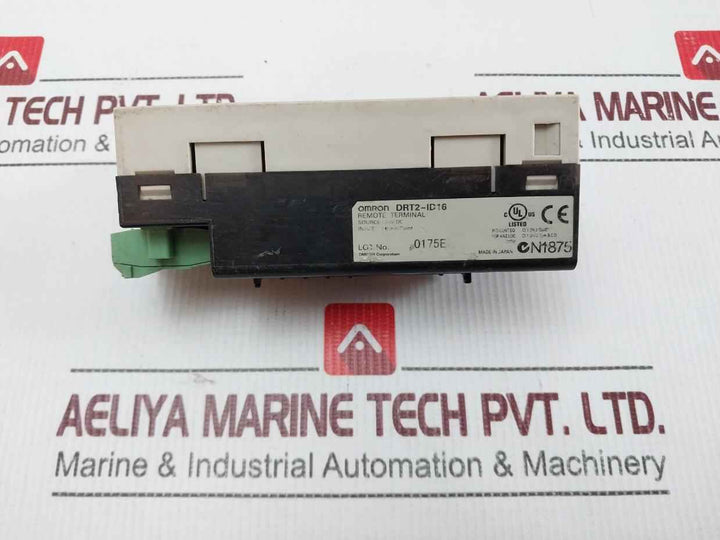 Omron Drt2-id16 Digital Remote Terminal Input Unit 24v Dc 6 Ma/point