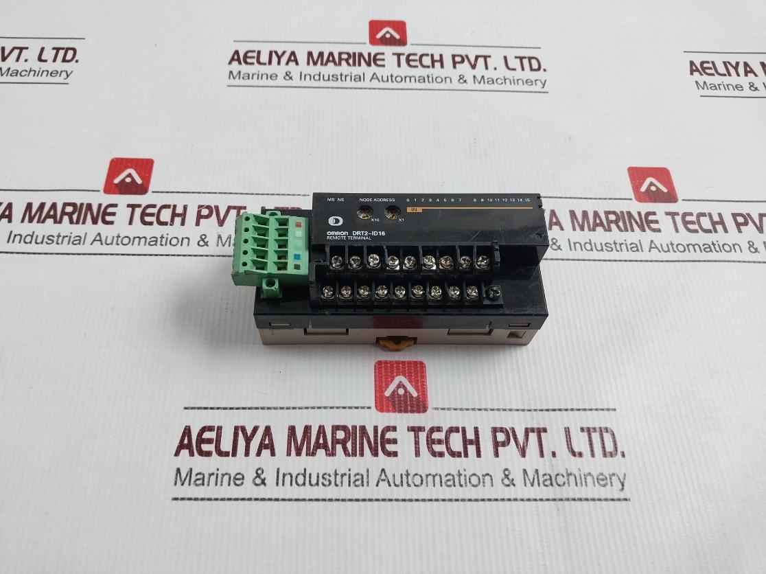 Omron Drt2-id16 Remote I/O Terminal Module 24V Dc 6Ma - Aeliya Marine Tech