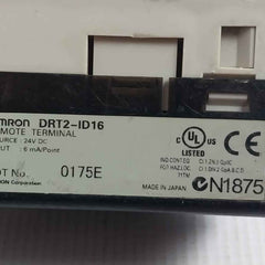Omron Drt2-id16 Remote I/O Terminal Module 24V Dc 6Ma