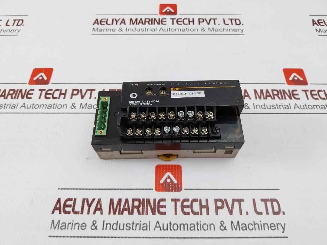 Omron Drt2-id16 Remote Terminal 24V Dc 6 Ma