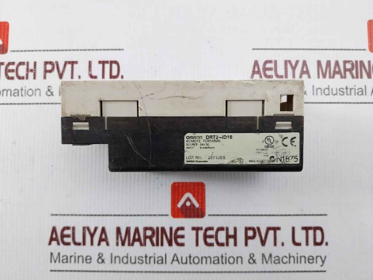 Omron Drt2-id16 Remote Terminal 24V Dc 6 Ma