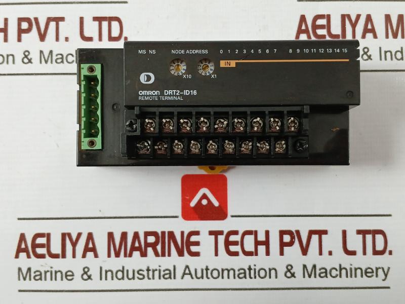 Omron Drt2-id16 Digital Input Unit 24Vdc 6 Ma/Point