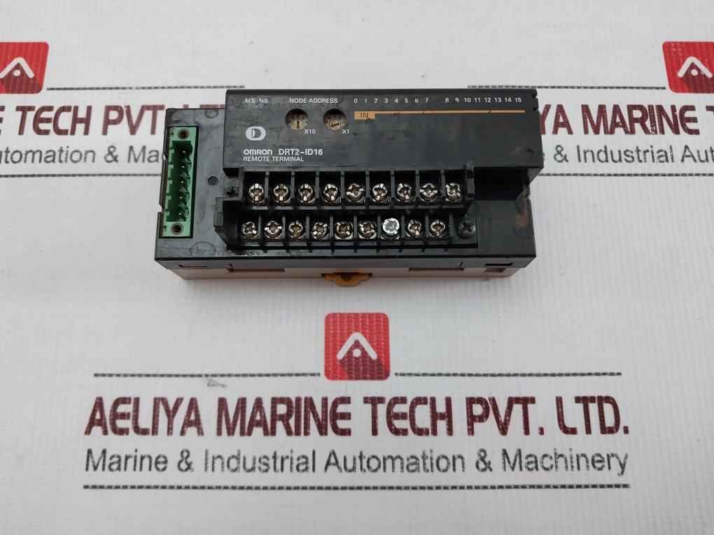 Omron Drt2-id16 Remote Terminal Unit 24V Dc 6 Ma