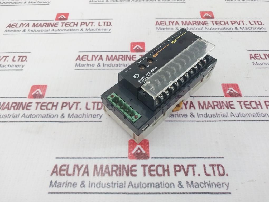 Omron Drt2-md16 Devicenet Remote Terminal 24V Dc Input/Output Module