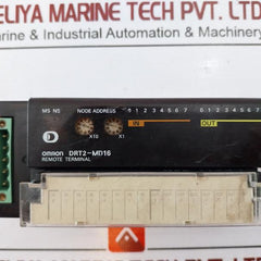 Omron Drt2-md16 Devicenet Unit Remote I/O Terminal With Transistor 24Vdc