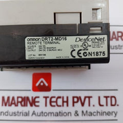 Omron Drt2-md16 Devicenet Unit Remote I/O Terminal With Transistor 24Vdc