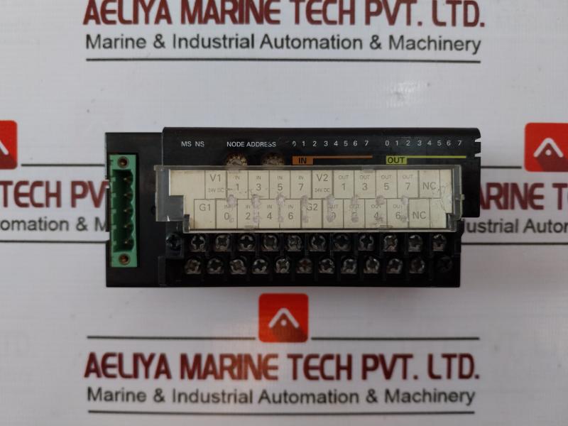 Omron Drt2-md16 Devicenet Unit Remote I/O Terminal With Transistor 24Vdc