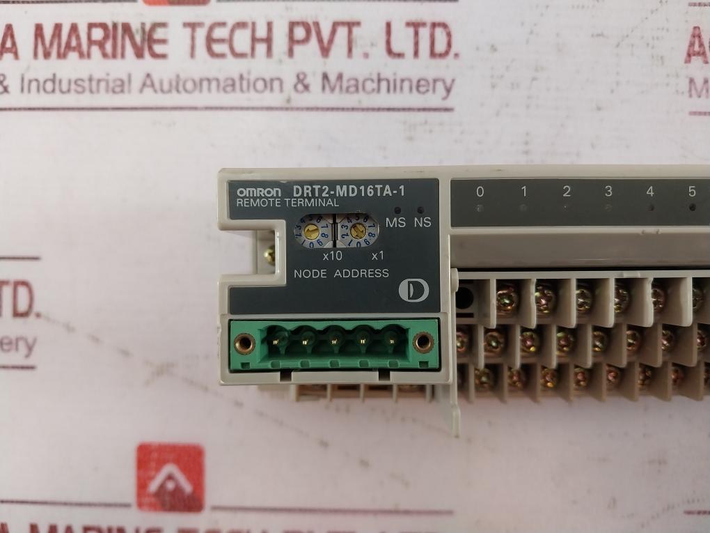 Omron Drt2-md16Ta-1 Transistor Remote I/O Terminals With 3-tier Terminal Block