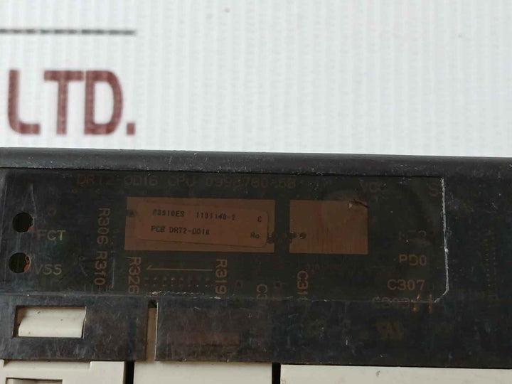 Omron Drt2-od16 Digital Output Unit Terminal Block Cpu 0998780-5B 03910Es