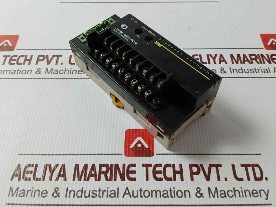Omron Drt2-od16 Digital Output Unit Terminal Block Pcb 24V Dc 0.5A/Point