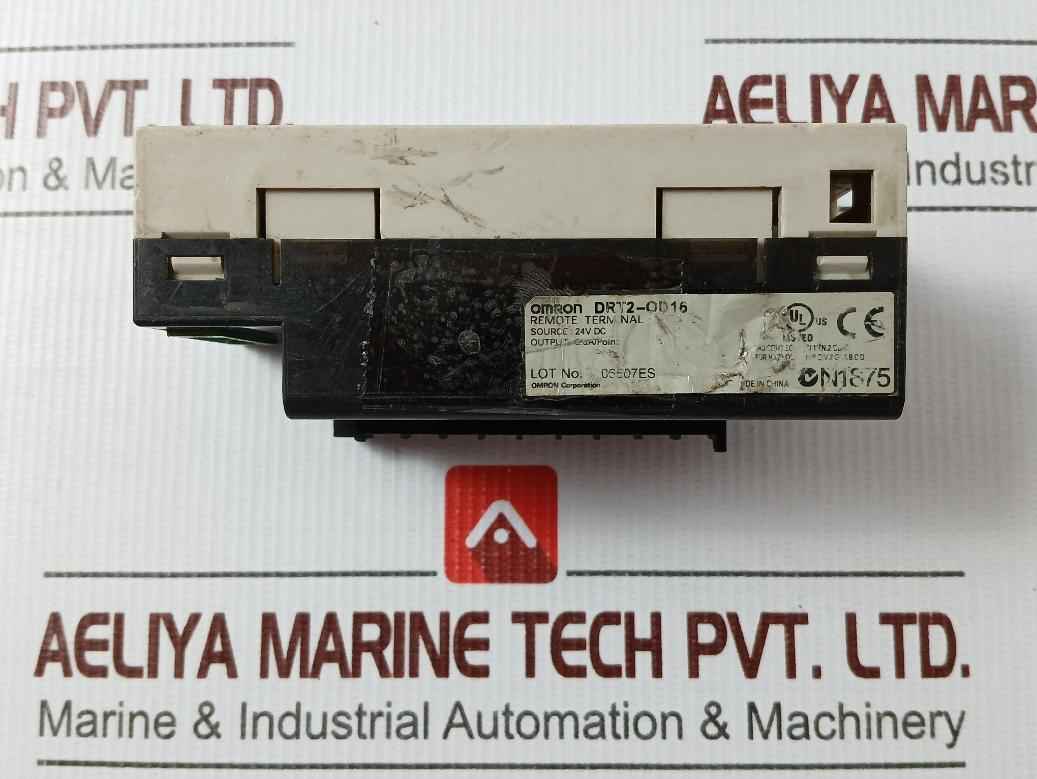 Omron Drt2-od16 Digital Output Unit Terminal Block Pcb 24V Dc 0.5A/Point