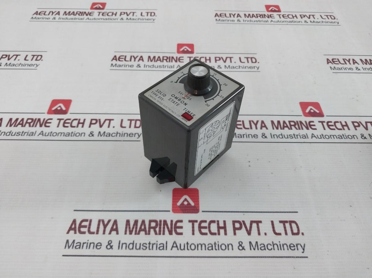 Omron Dts-24Vdc Solid State Timer 0-30 Seconds