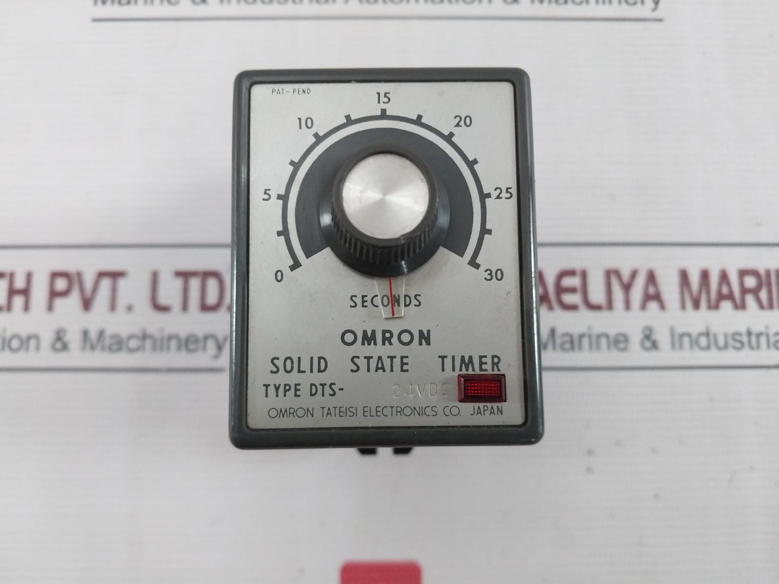 Omron Dts-24Vdc Solid State Timer 0-30 Seconds