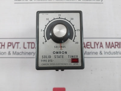 Omron Dts-24Vdc Solid State Timer 0-30 Seconds