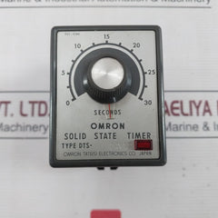 Omron Dts-24Vdc Solid State Timer 0-30 Seconds