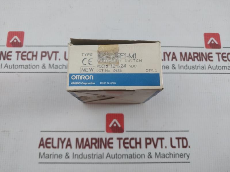 Omron Proximity Switch 12-24Vdc Part No E2E-x5E1-m1