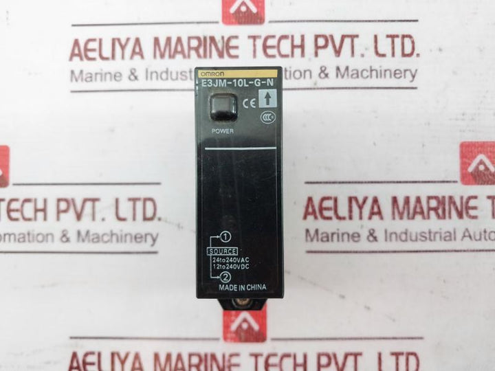 Omron E3Jm-10L-g-n Photoelectric Switch Sensor 24-240Vac 12-240Vdc