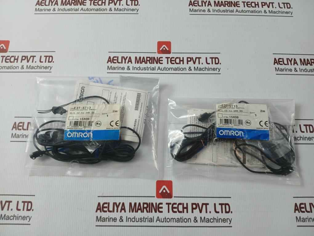 Omron E3T-st13 Photoelectric Switch 12 To 24V Dc