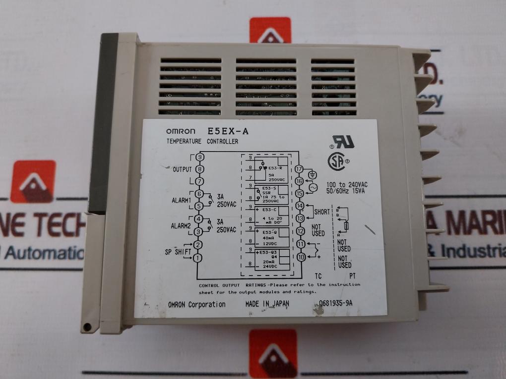 Omron E5Ex-a Temperature Controller 50/60Hz