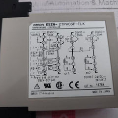 Omron E5Zn-2Tph03P-flk Temperature Controller 30Vdc-50Ma 94V-0 2.2A