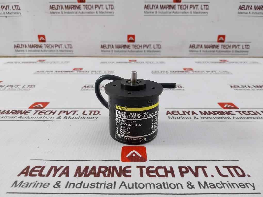 Omron E6Cp-ag5C-c Absolute Rotary Encoder 24Vdc