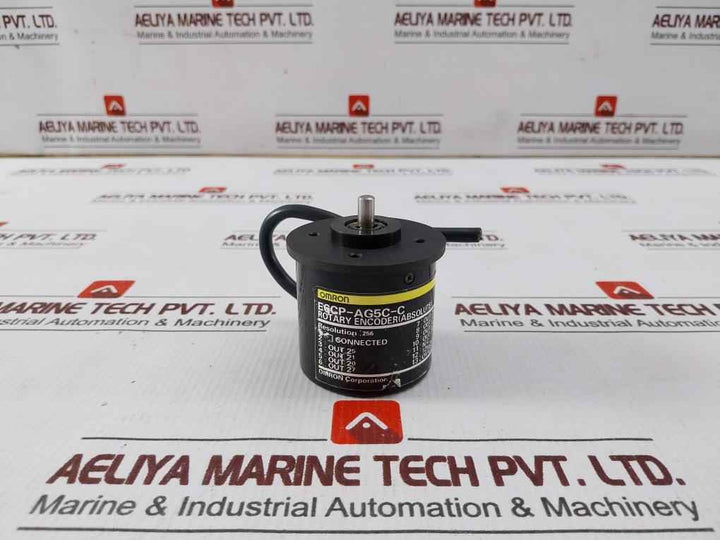 Omron E6Cp-ag5C-c Absolute Rotary Encoder 24Vdc