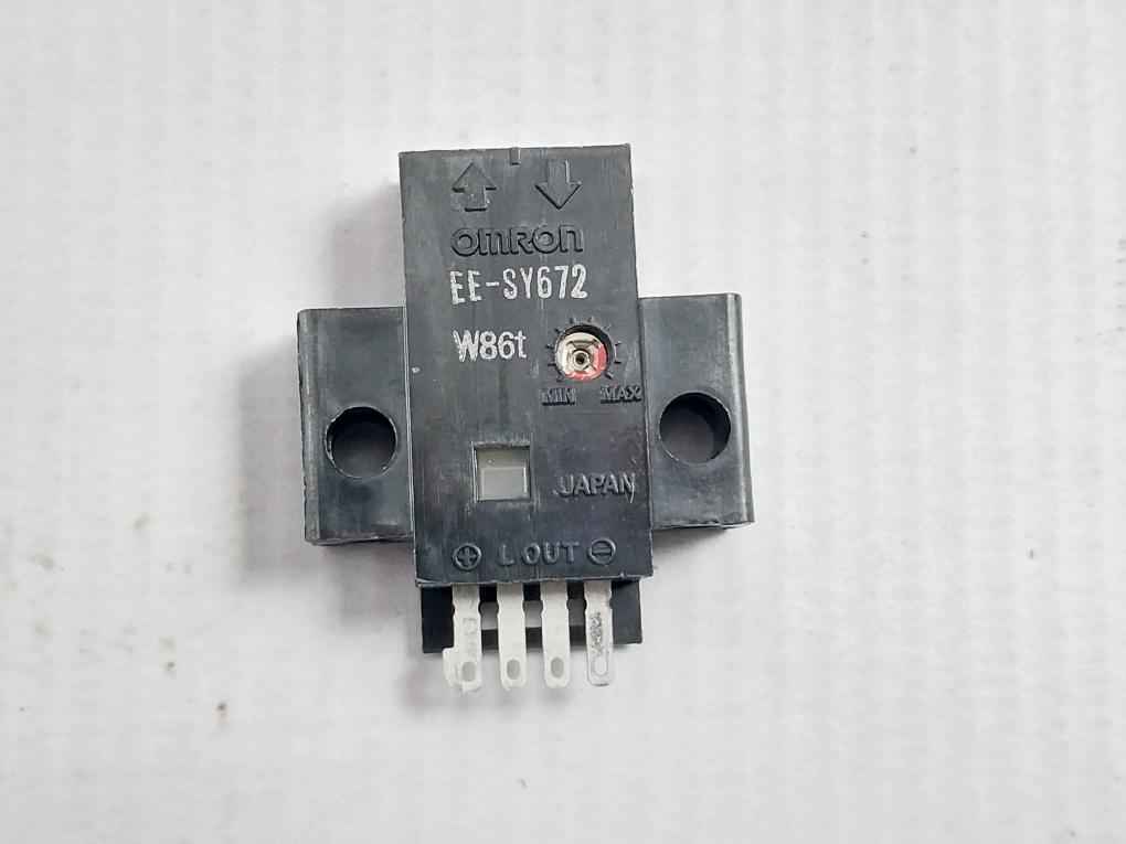 Omron Ee-sy672 Photo Optic Sensor Reflective W86T Terminal 4