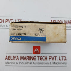 Omron Enclosed Limit Switch Ze-qa2-2 10A 250Vac