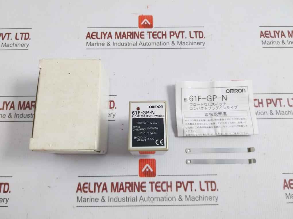 Omron Floatless Level Switch 61F-gp-n 50/60Hz