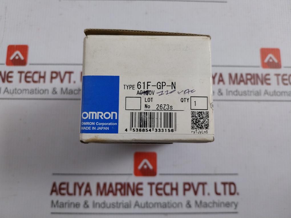 Omron Floatless Level Switch 61F-gp-n 50/60Hz