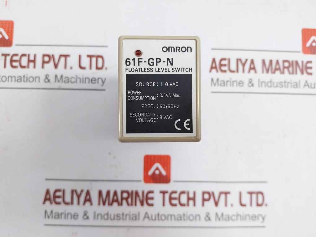 Omron Floatless Level Switch 61F-gp-n 50/60Hz
