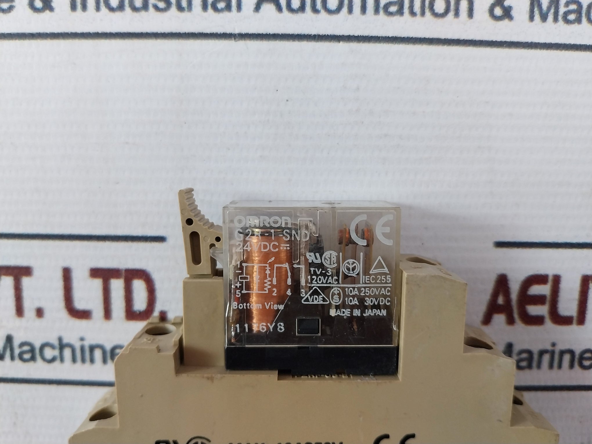 Omron G2R-1-snd Power Relay 10A 24Vdc