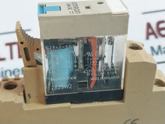 Lot of 7X Omron G2R-1-SND (S) Plug-in Relay With Base 24V DC