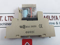 Lot of 3X Omron G2R-1-SND (S) Plug-In Relay With Socket 24V DC