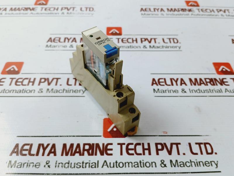 Lot Of 3X Omron G2R-1-sni (S) Relay With Base 120Vac Max 10A 250V, 24V Dc