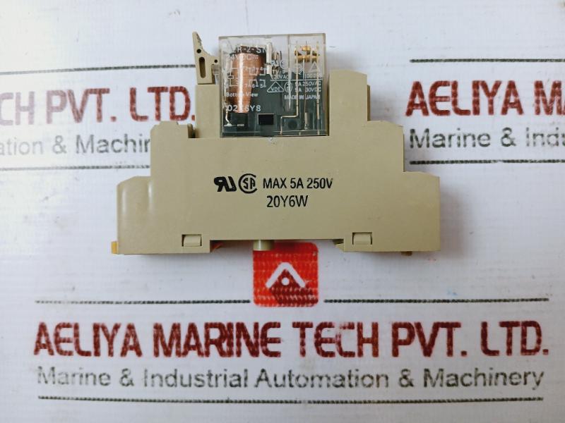 Omron G2R-2-sn-ap3 General Purpose Plug In Relay 24V Dc 5A 250Vac